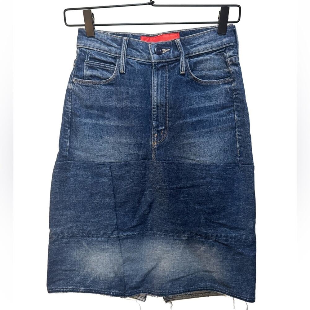 MOTHER+ Carolyn Murphy The Knee Step Back Midi Skirt - Upgrade You Size 24